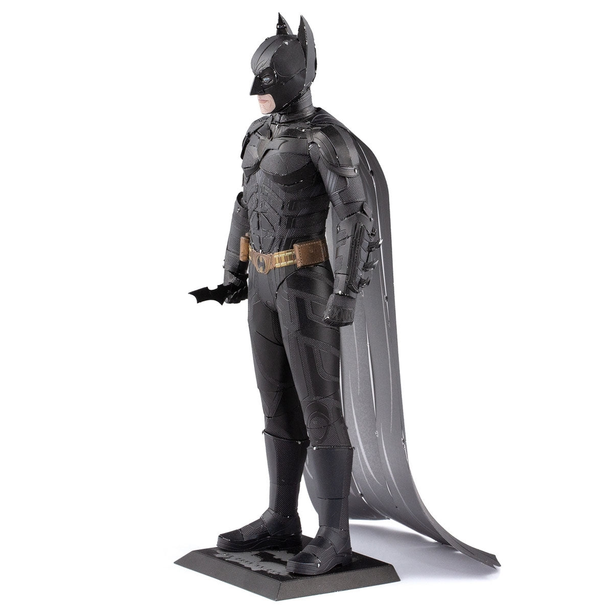 Metal modal of Batman The Dark Knight on a white background