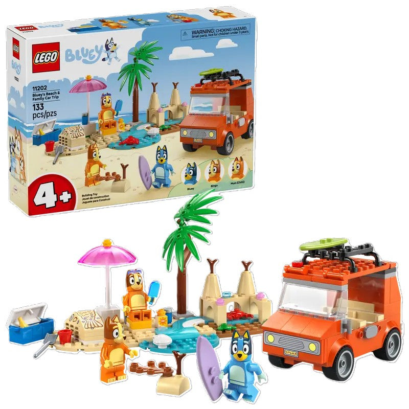 11202 LEGO® Bluey's Beach & Family Car Trip