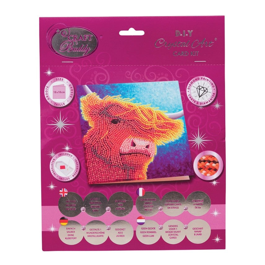 Gentle Soul Card Kit Crystal Art