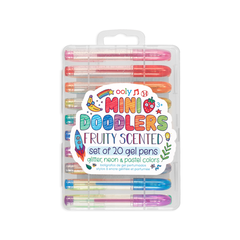 Mini Doodlers Scented Gel Pens - Set of 20