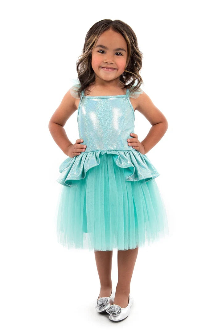 Teal Tutu Dress Large