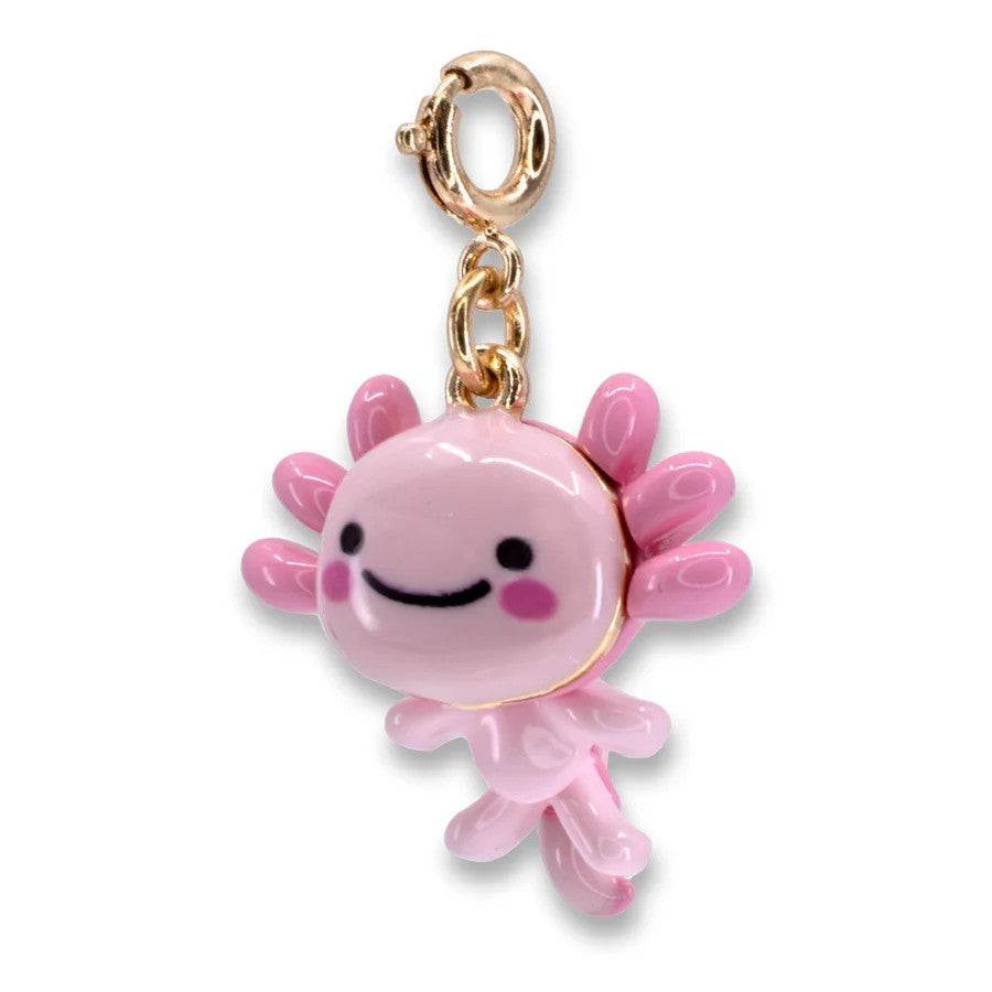 Gold Axolotl Charm