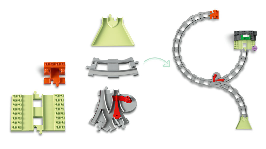 10425 LEGO® DUPLO® Train Tunnel and Tracks Expansion Set