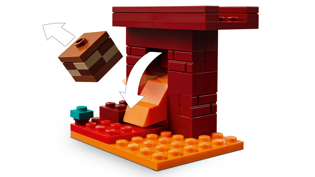 21266 LEGO® The Nether Lava Battle