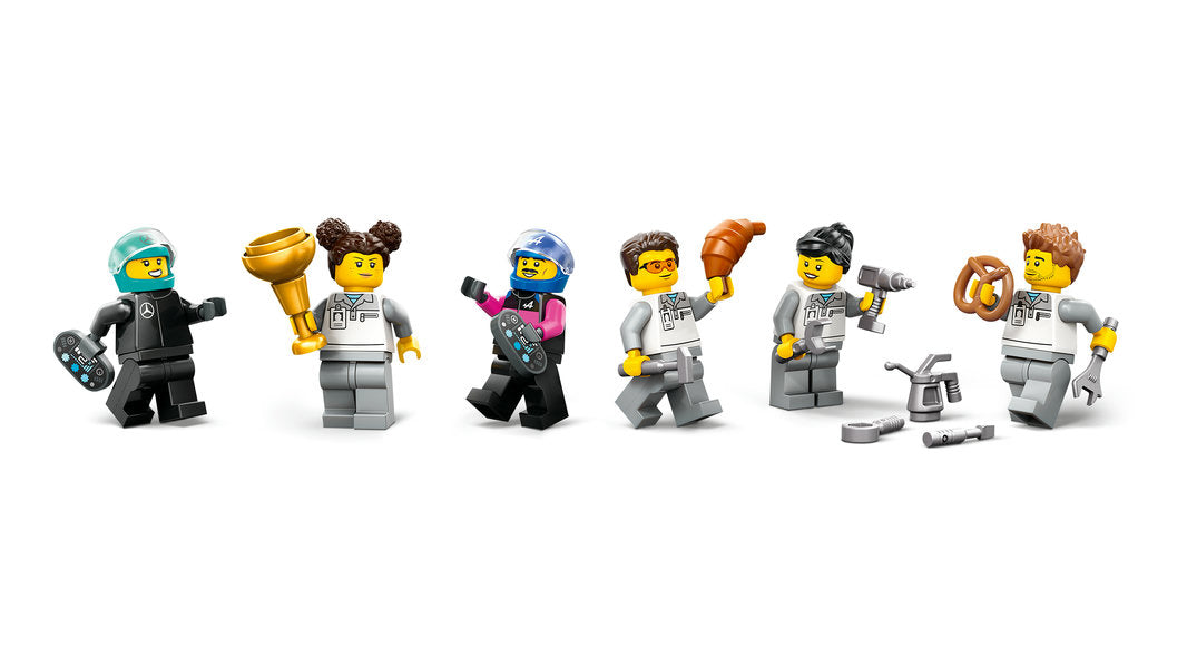 60444 LEGO® F1 Garage & Mercedes-AMG & Alpine Cars