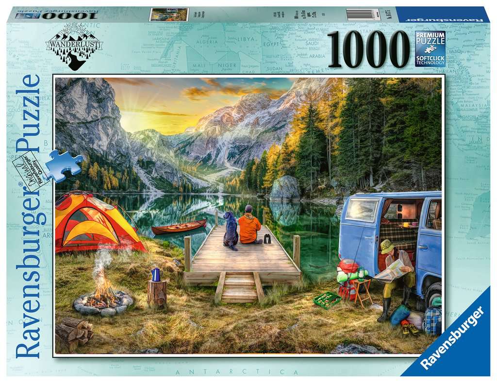 Calm Campsite - 1000 Pieces Puzzle