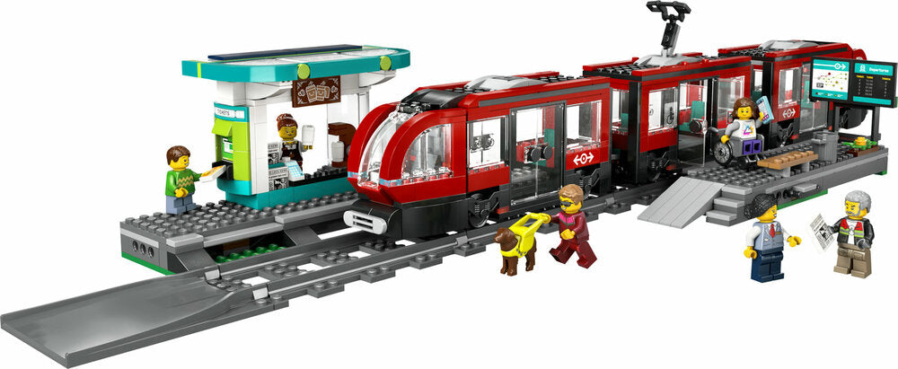 60423 LEGO® Downtown Streetcar and Station