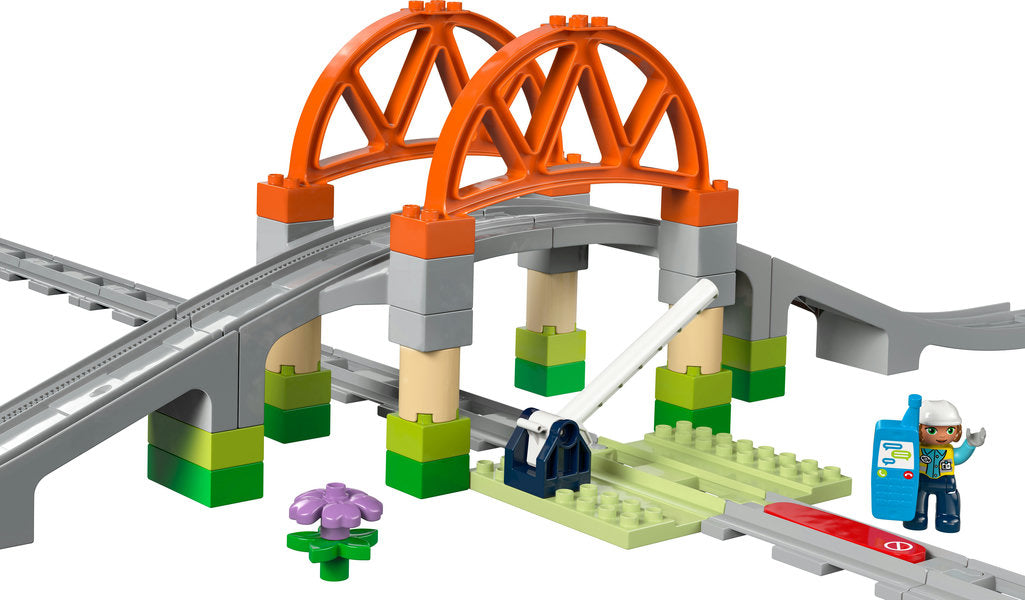 10426 LEGO® DUPLO® Train Bridge and Tracks Expansion Set