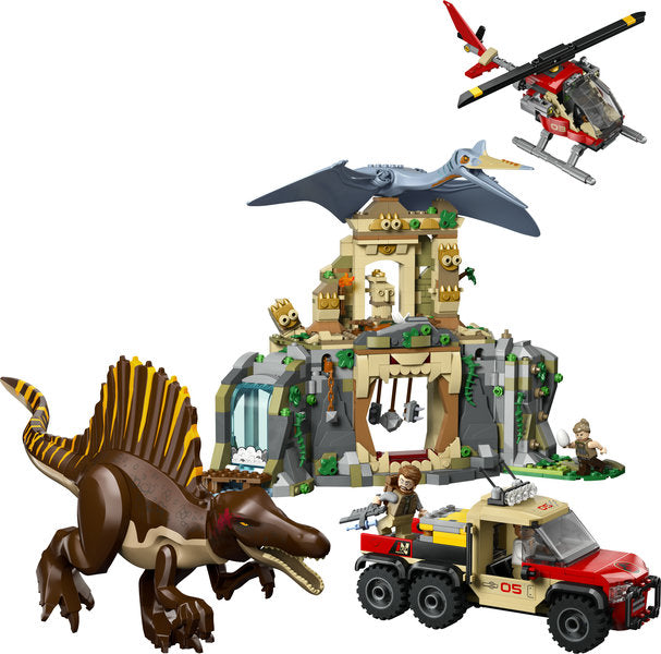 76976 LEGO® Spinosaurus & Quetzalcoatlus Air Mission