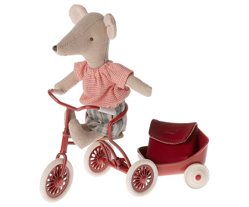Red Big Sister Tricycle Mouse