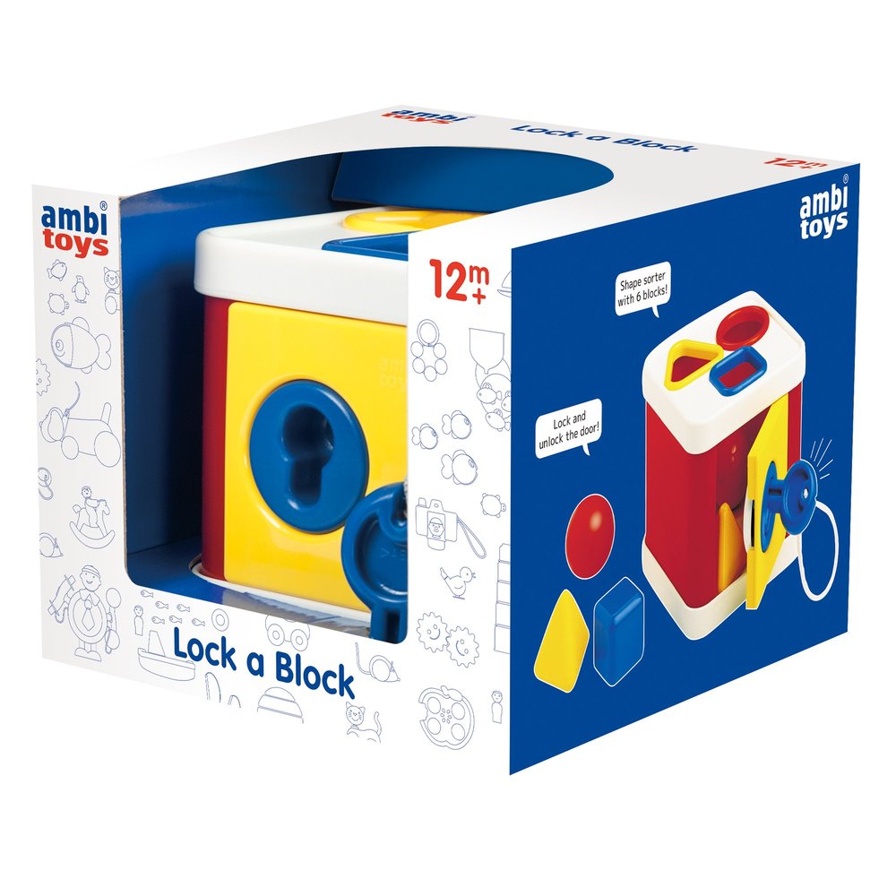 Ambi Toys Lock a Block Toy
