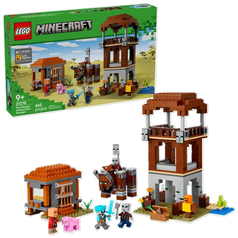 21278 LEGO® The Pillager Outpost and Ravager