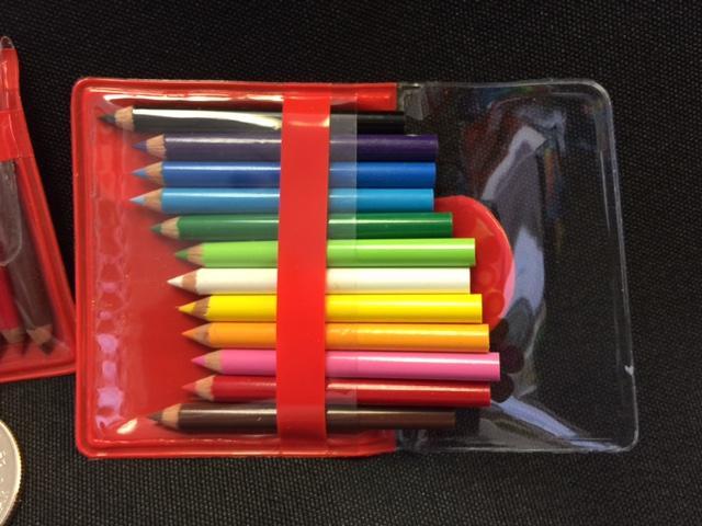 Mini Pencils In Pouch