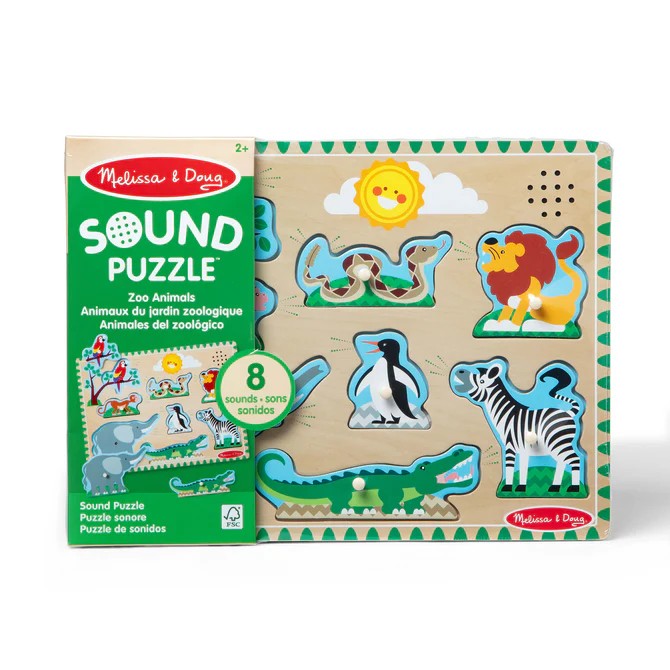 Zoo Animals Sound Puzzle