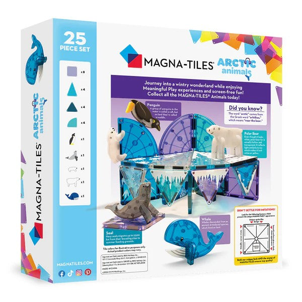 Artic Animals 25pc. MagnaTiles