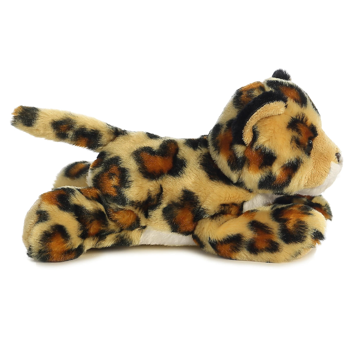 Plush toy Mini Flopsies - Amazon Jaguar 8in on a white background