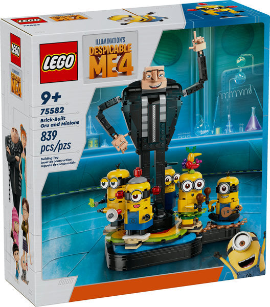 75582 LEGO® Brick-Built Gru and Minions