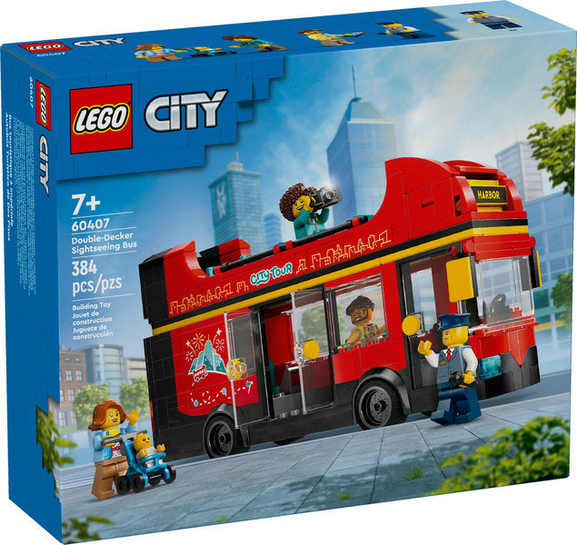 60407 LEGO® Red Double-Decker Sightseeing Bus
