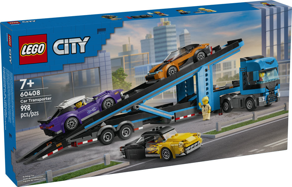 60408 LEGO® Car Transporter Truck with Sports Cars