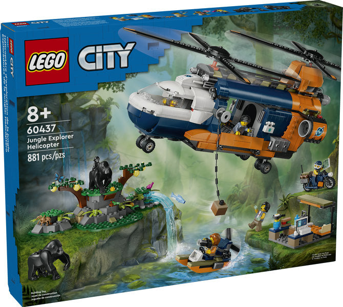 60437 LEGO® Jungle Explorer Helicopter at Base Camp
