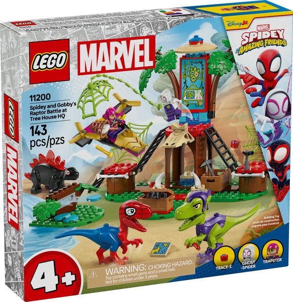 11200 LEGO® Spidey and Gobby's Raptor Battle at Tree House HQ