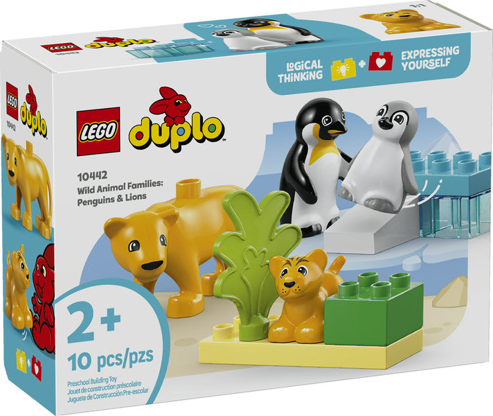 10442 LEGO® DUPLO® Wild Animal Families: Penguins & Lions