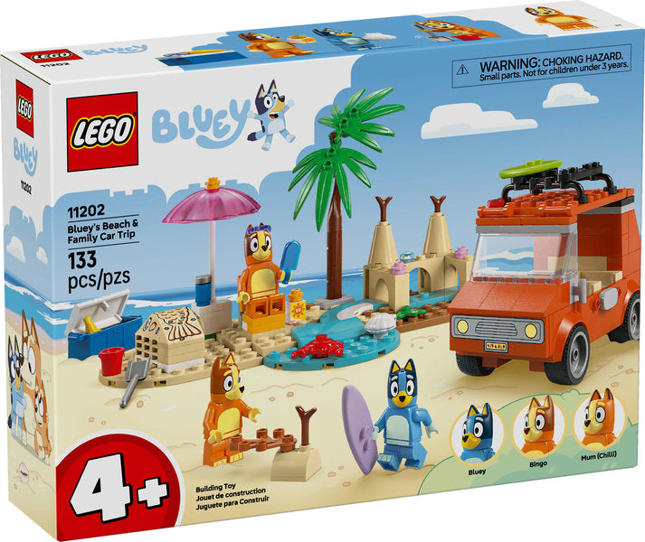 11202 LEGO® Bluey's Beach & Family Car Trip