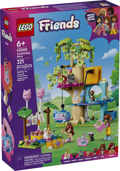 42666 LEGO® Cat Birthday Party & Tree House