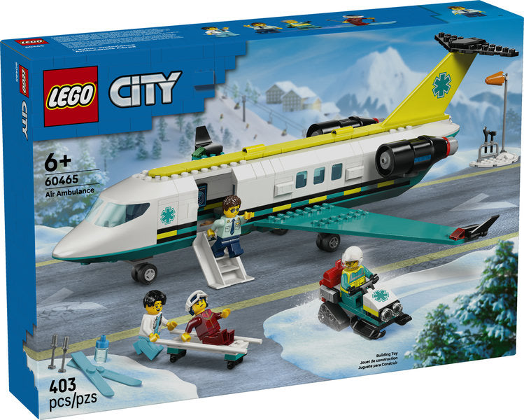 60465 LEGO® Emergency Air Ambulance Airplane