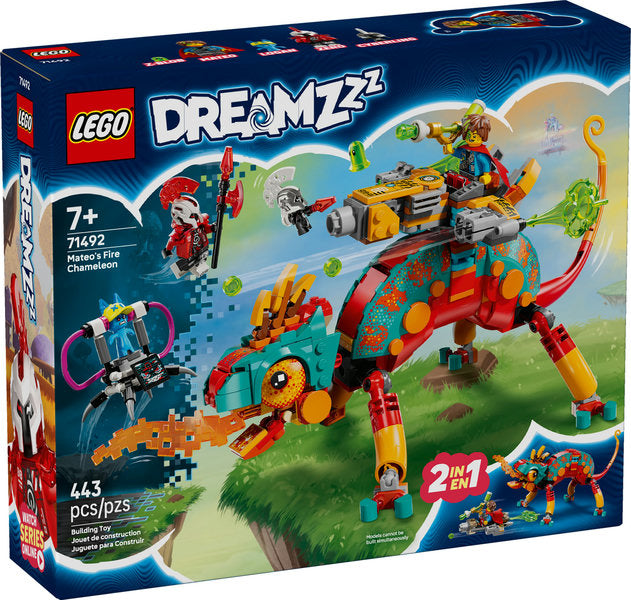 71492 LEGO® Mateo's Fire Chameleon