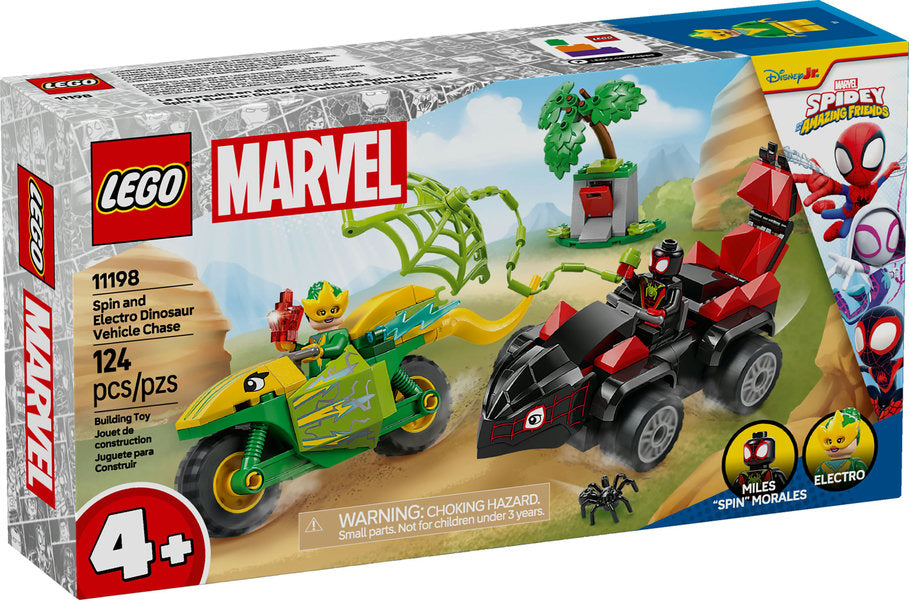 11198 LEGO® Spin and Electro Dinosaur Vehicle Chase