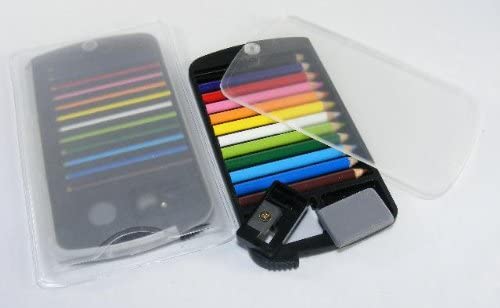 Mini Pencils in Clear Plastic Case