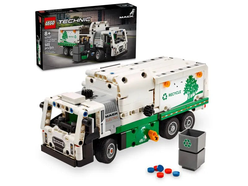 42167 LEGO® Mack LR Electric Garbage Truck