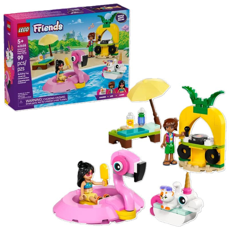 42658 LEGO® Unicorn & Flamingo Pool Party