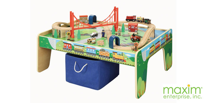 50 Piece Train Set with Play Table