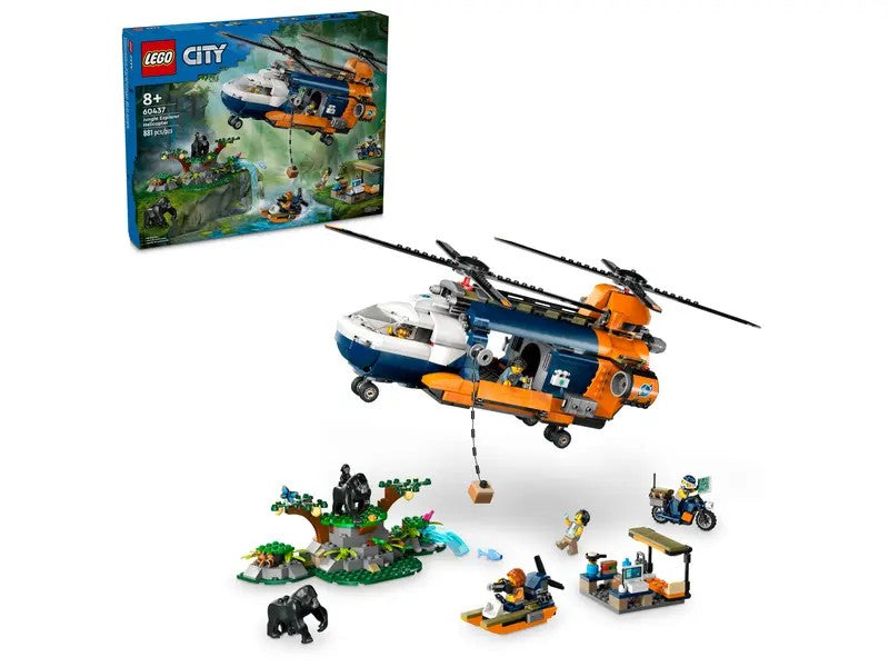 60437 LEGO® Jungle Explorer Helicopter at Base Camp