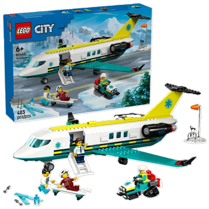 60465 LEGO® Emergency Air Ambulance Airplane