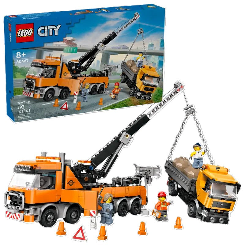 60467 LEGO® Heavy-Duty Recovery Tow Truck with Crane