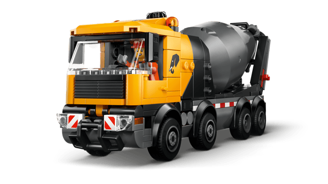 LEGO City Great Vehicles: Cement Mixer on a transparent background