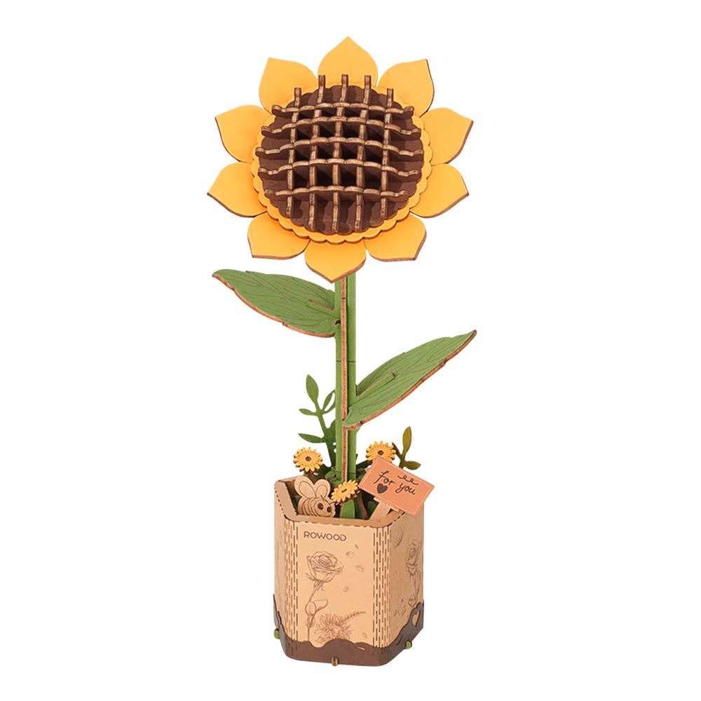 DIY Wooden Sunflower