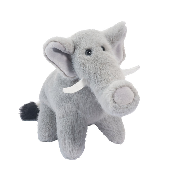 Plush Dave Elephant Muzzle on a white background