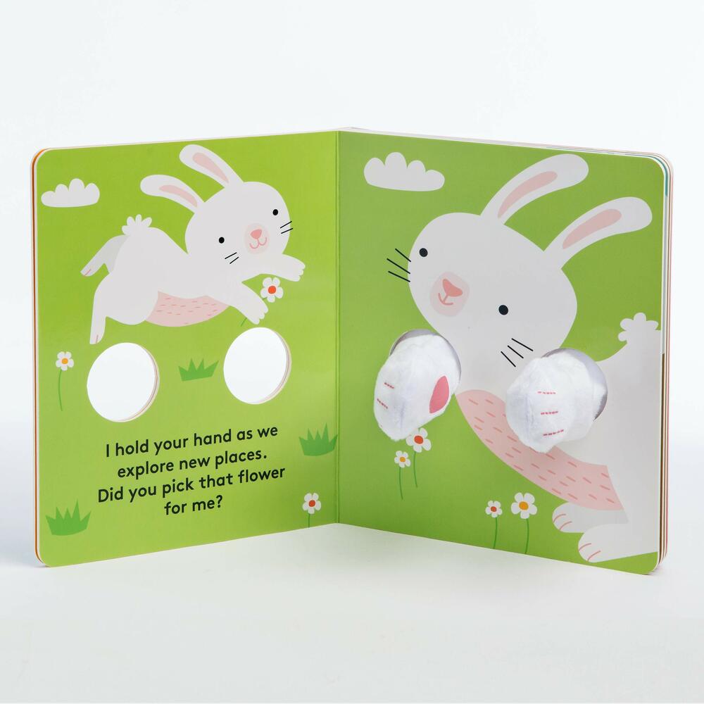 Hug Me Little Bunny Finger Puppet Book