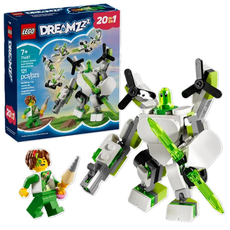 71487 LEGO® Z-Blob's Robot and Vehicle Adventures