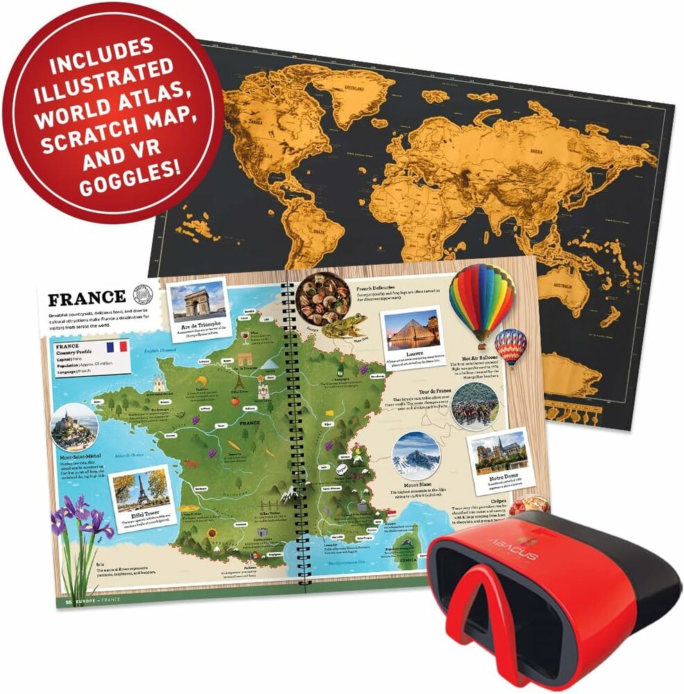 World Atlas VR Gift Set