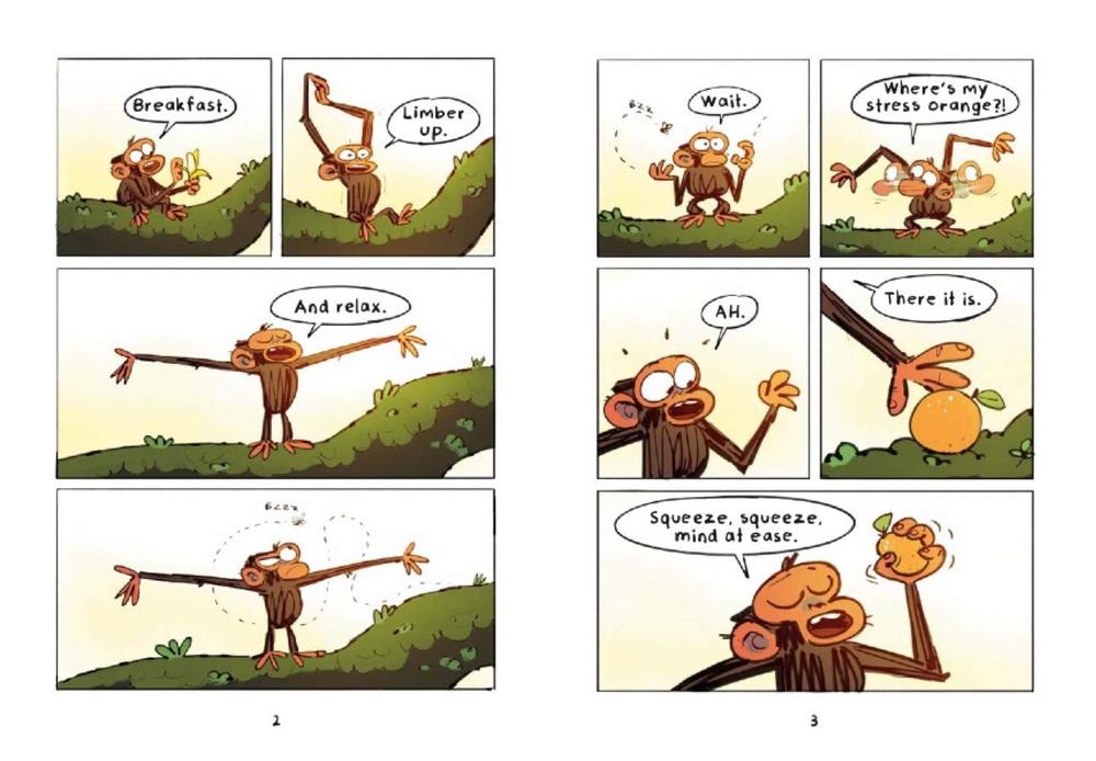 Grumpy Monkey Fresh Squeezed Graphic Novel