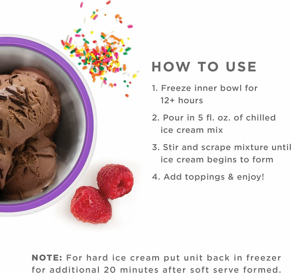 Purple Ice Cream Maker