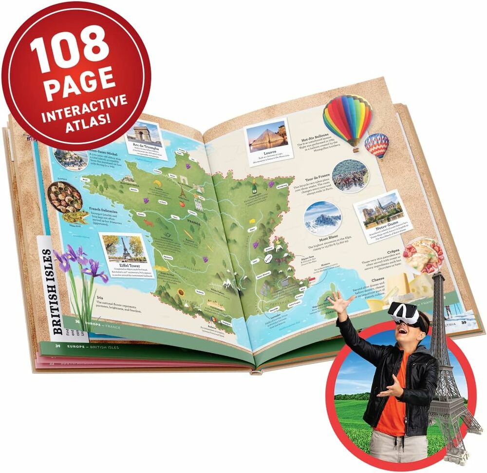 World Atlas VR Gift Set