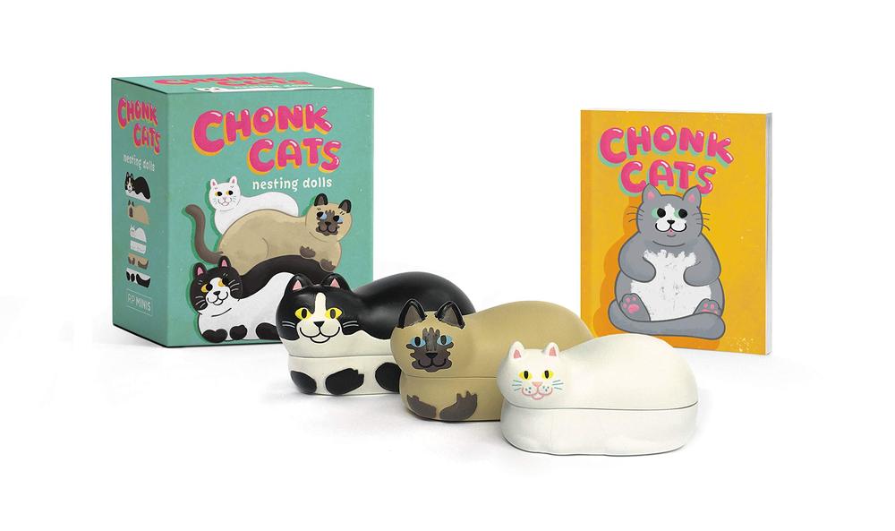 Mini Kit Chonks Cat Nesting Dolls