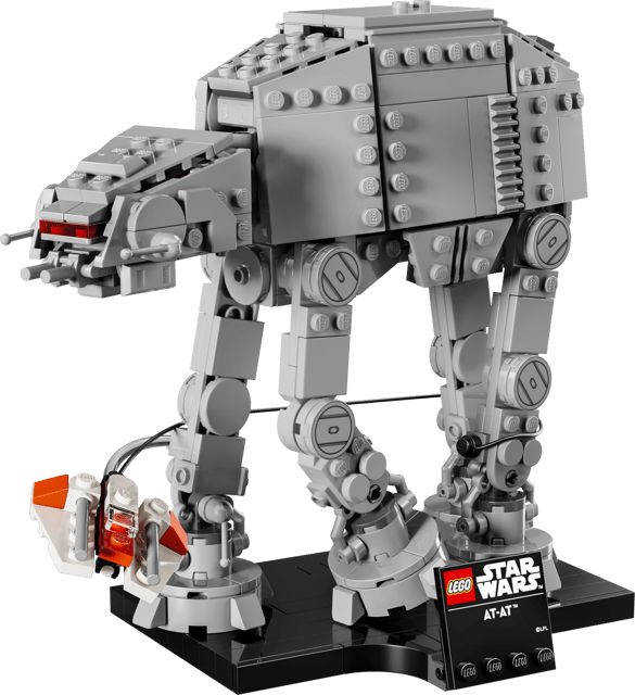 LEGO Star Wars: AT-AT™ model on a clear background