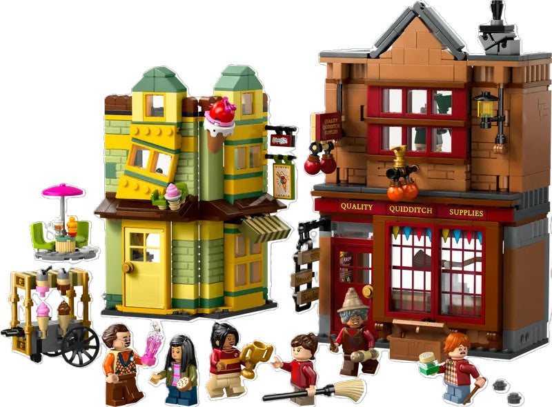 76452 LEGO® Quality Quidditch™ Supplies & Ice Cream Parlour
